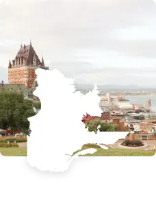 Carte du Québec